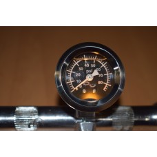 Oil Pressure Gauge LX Series 86 psi Stainless Steel Body